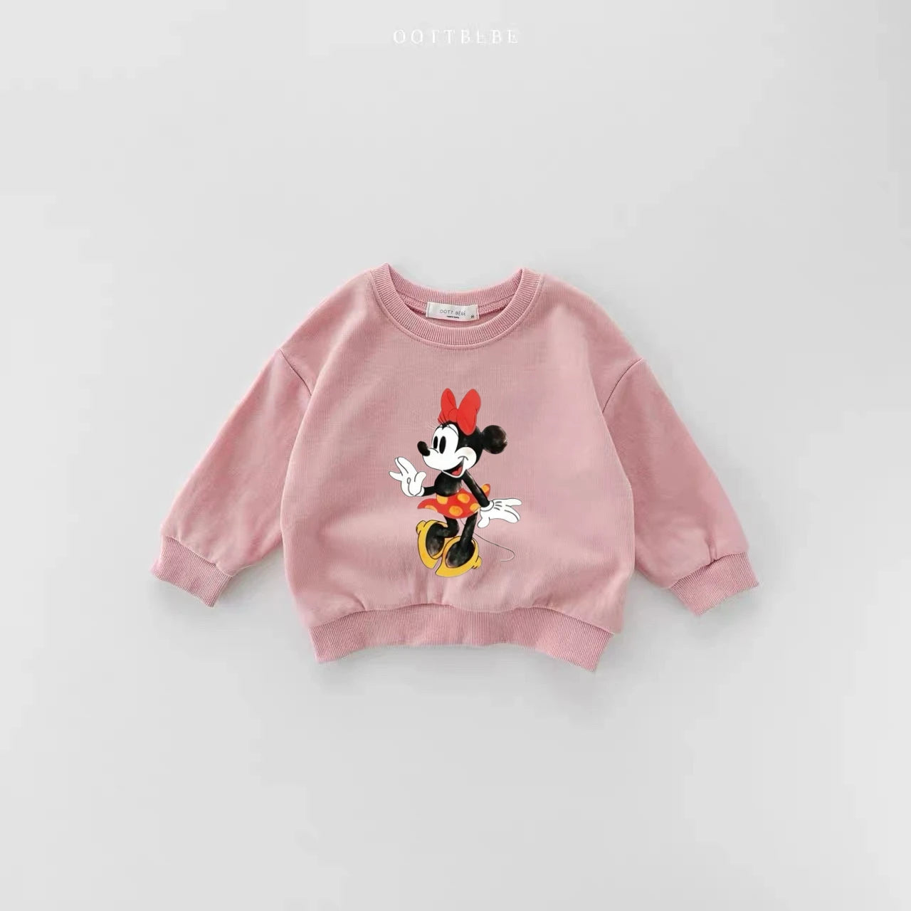 Trendy Clothes 0-6Year Child Cute Sweatshirts Donald Duck Minnie Long-sleeved Tops 2025 Ealry Autumn Clothing Kid Hoodies Casual