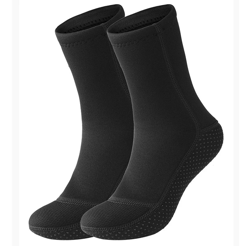 New 3mm Diving Neoprene Socks Anti Slip Warm Cold-proof Wetsuit Surfing Snorkeling Water Sports Diving Socks