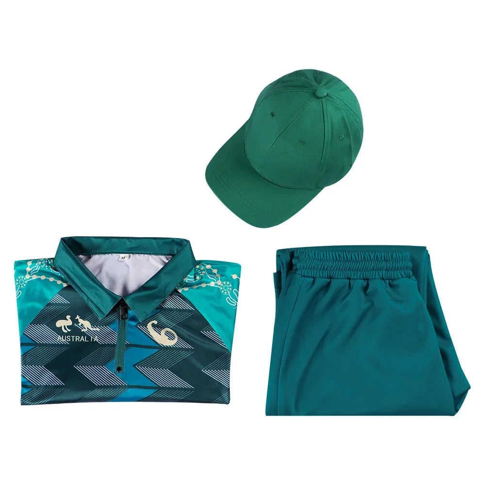 Raygun clothing suitable for both men and women breakdancers dancers role-playing sets sportswear hats pants Takerlama clothing
