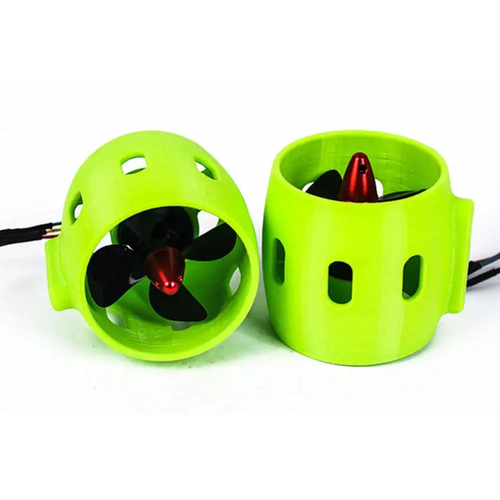 RC Nesting Boat 12-24V 20A Brushless Motor 4 Blade Underwater Thruster RC Bait Boat Counterclockwise Underwater Thruster Parts