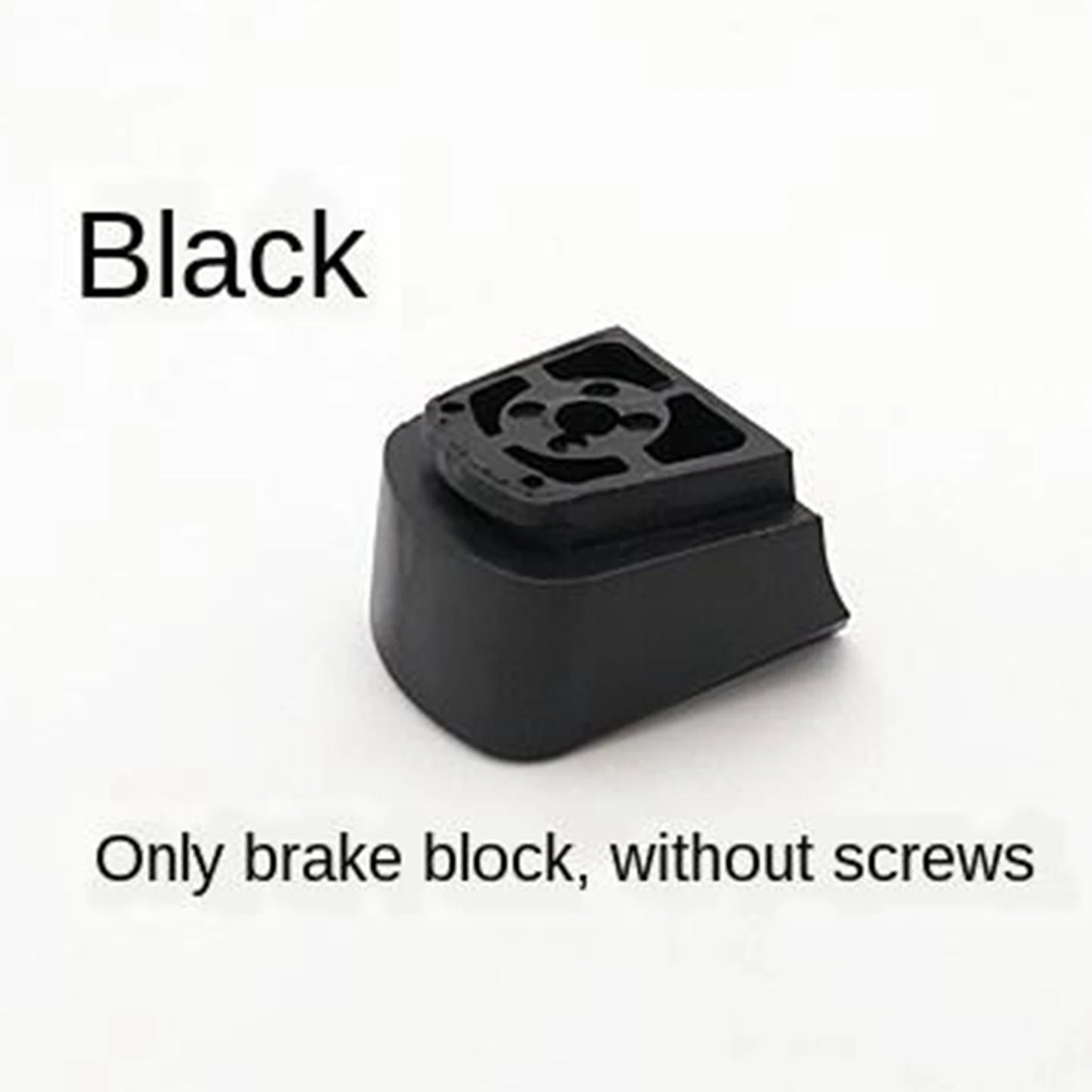 Roller Skate Brakes Inline Skates Brakes Block Non-Slip Roller Stopper with Installation Screws