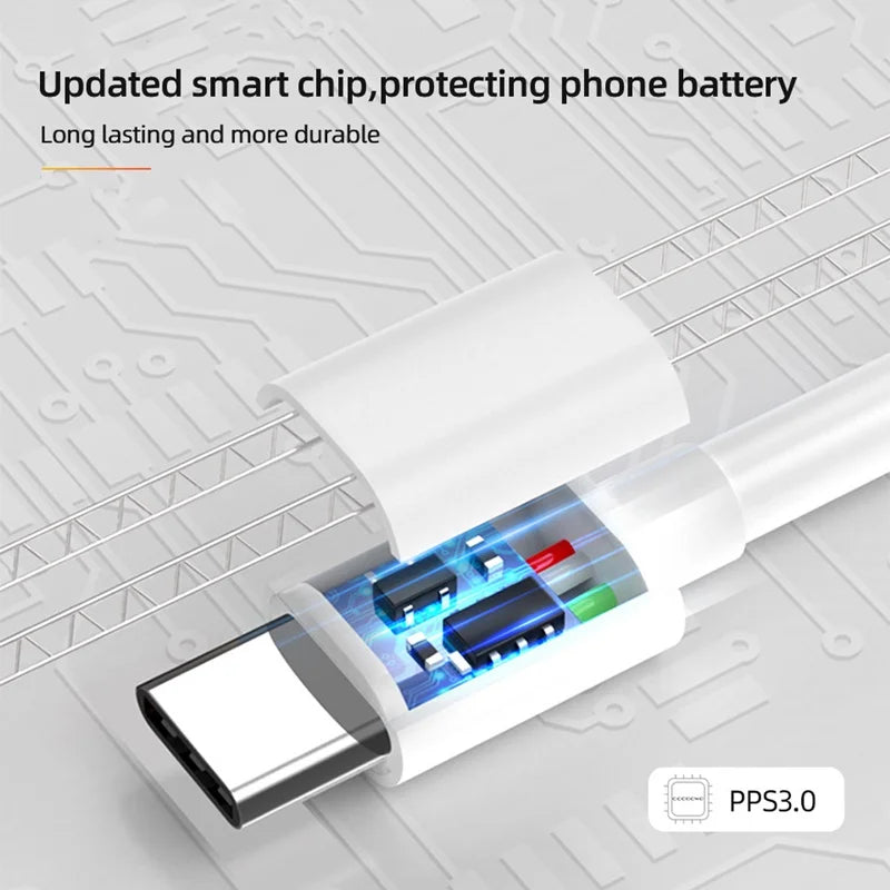 Original 120W USB Turbo Fast Charging Cable For Xiaomi mi 15 14 13 12 11 6A 67W Type C Cable Redmi Note 10 9 8 7 Pro K70 Poco X6