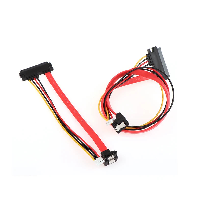 Sata7+15P Line Small 4P Power Line Sata Line 2-in-1 7Pin SATA DATA + 2.0mm 4Pin Power Combo 7+15 Pin 22P SATA Conjoint CD/DVD