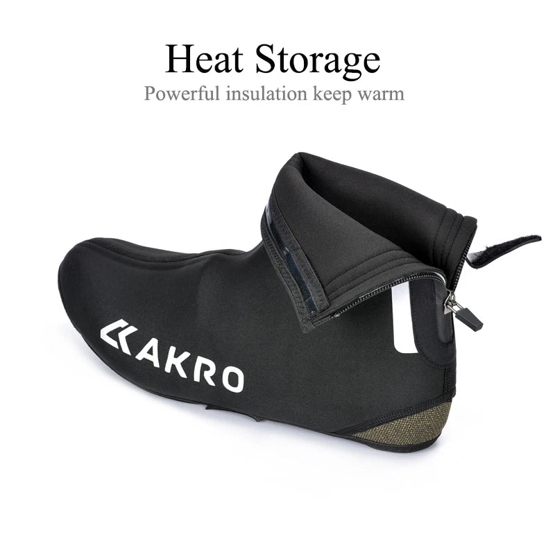 Winter Waterproof And Windproof Cycling Shoe Covers Full Bicycle Overshoes Cycling Equipment High Quality Bike Booties