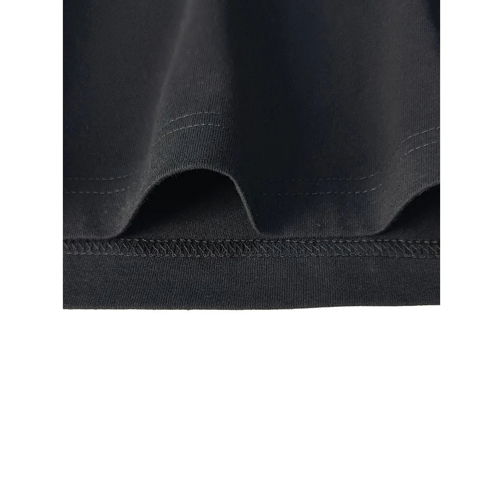 Camiseta de rapero para hombre y mujer camiseta de algodón por goteo informal a la moda novedad de verano streetwear