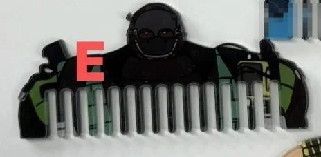 2025 new COD Call of Duty ghost kiosk keeang nikto abstract cosplay acrylic comb