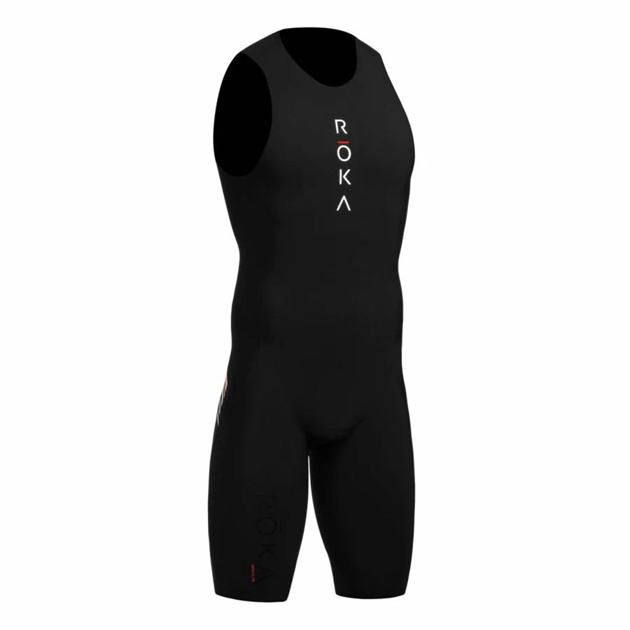 ROKA Triathlon Suit Men Short Sleeve Cycling Jersey Jumpsuit Triathlon Speedsuit Trisuit Ciclismo Hombre Ropa Running Clothing