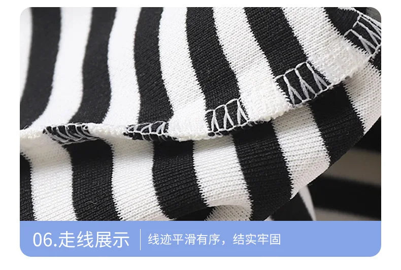 Spring fall toddler kids boys Girls' Clothes Outfits casual Sports Striped Hoodie Coats for children boys Clothing Hoodie Tops