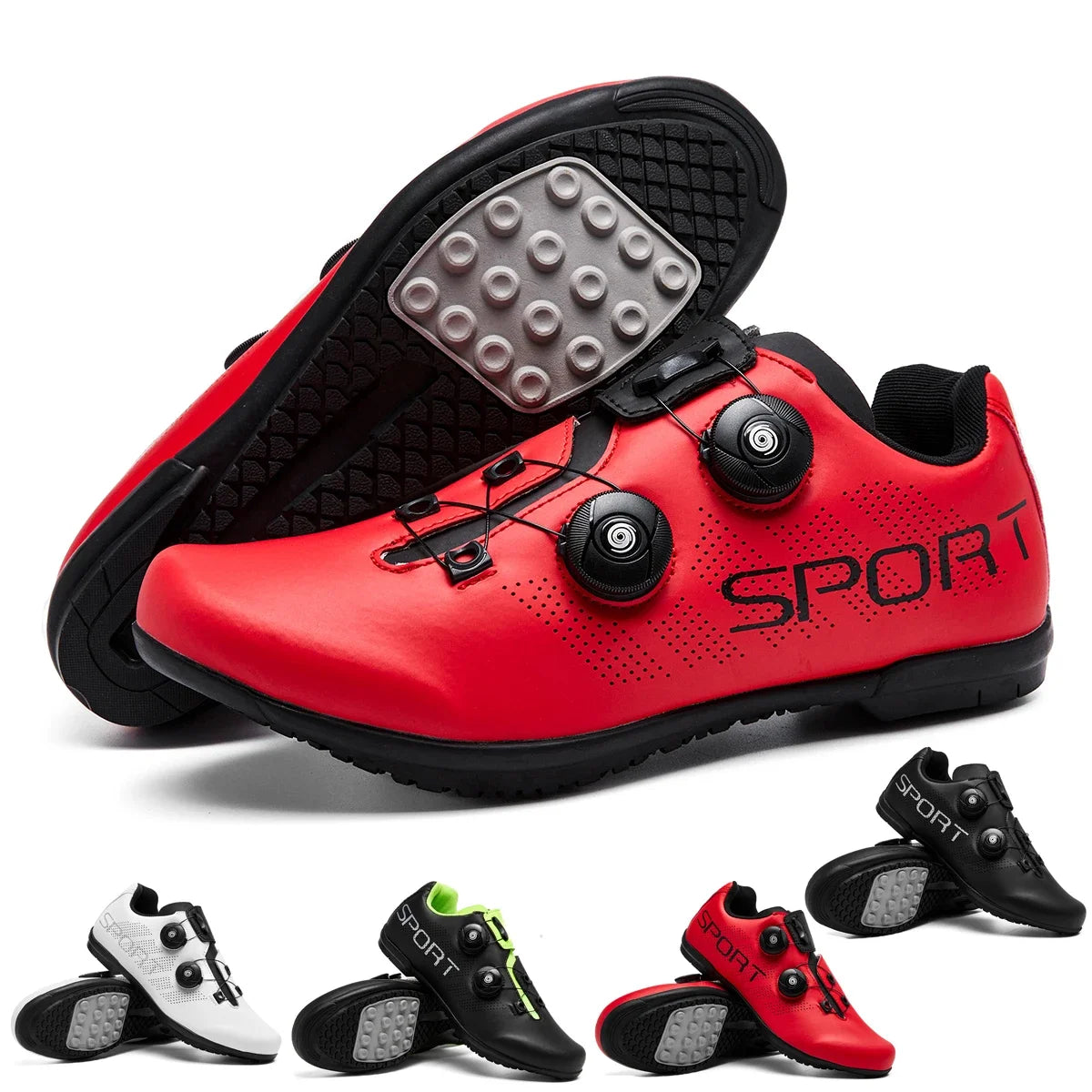 Cycling Sneakers Men Women Breathable MTB Shoes Trail Mountain Bicycle Riding Shoes Sport Road Bike Shoes Spd Pedal Cycle Shoes