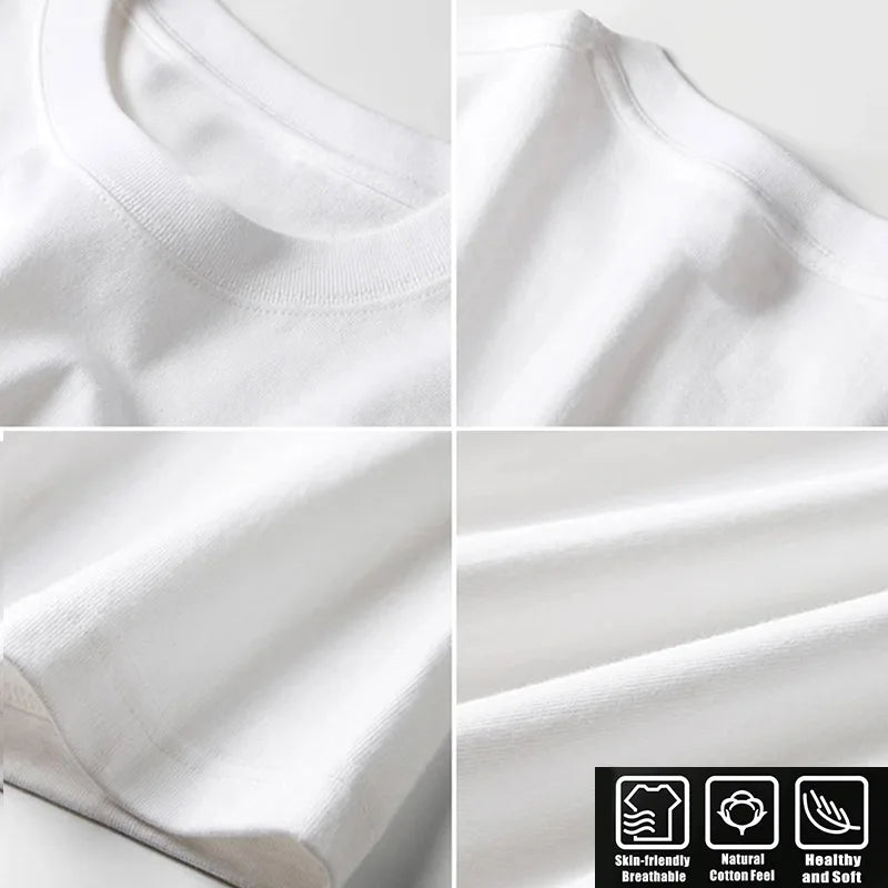 2025 Ropa Mujer Japanese T Shirts Women's Clothing Cute Print White Tees Casual Fashion Summer Camisetas Oversized Tshirts Tops