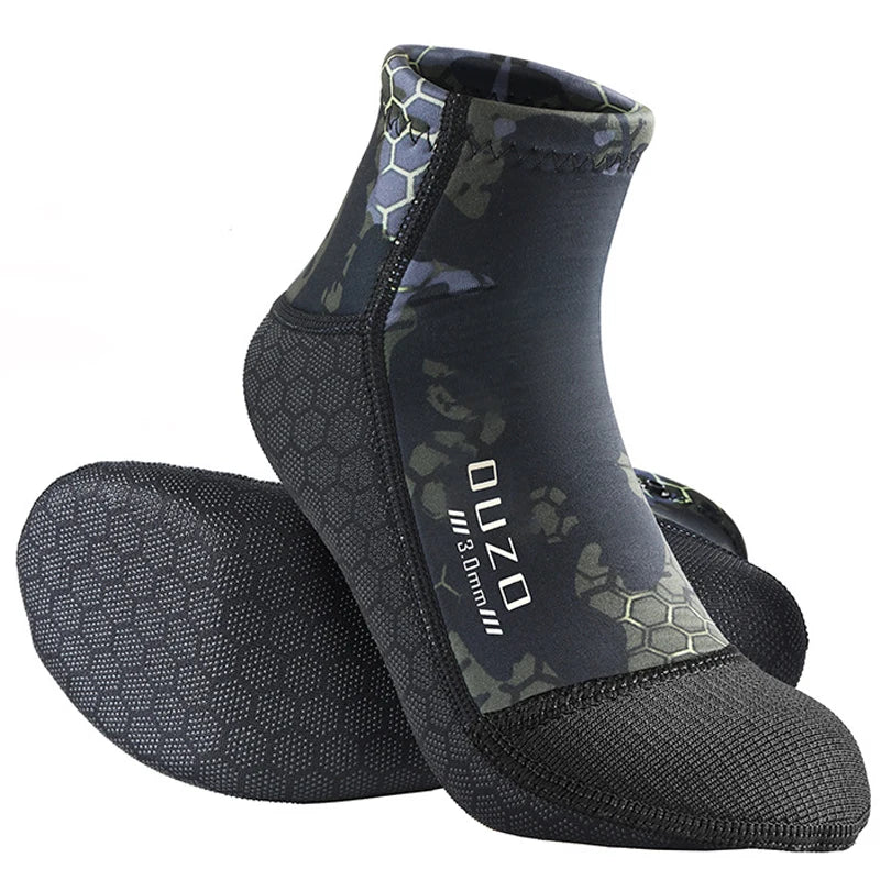 New 3mm Diving Neoprene Socks Anti Slip Warm Cold-proof Wetsuit Surfing Snorkeling Water Sports Diving Socks