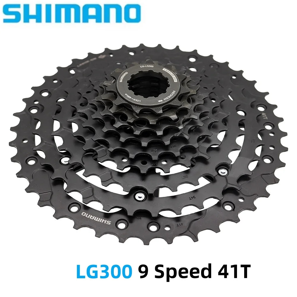 SHIMANO Cues LG300 MTB Bicycle Cassette 9 10 Speed Mountain Bike Freewheel 9S 10S 9V 10V 11-36T 41T 39T 48T