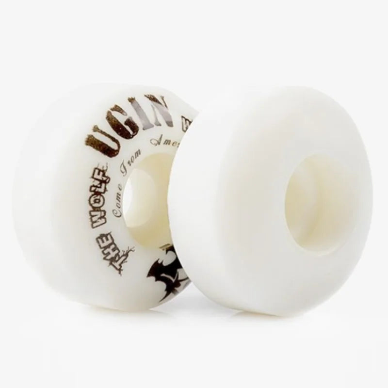 4Pcs/Set Skateboard Wheels PU Roller 52x30mm 95A Soft Longboard Skateboard Wheels Double Rocker Skateboard Parts
