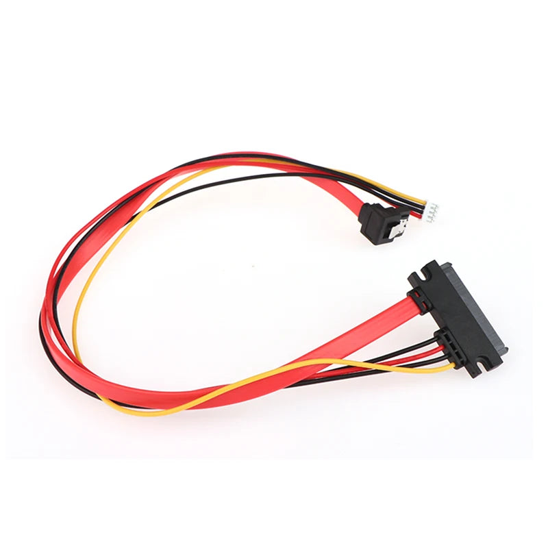 Sata7+15P Line Small 4P Power Line Sata Line 2-in-1 7Pin SATA DATA + 2.0mm 4Pin Power Combo 7+15 Pin 22P SATA Conjoint CD/DVD