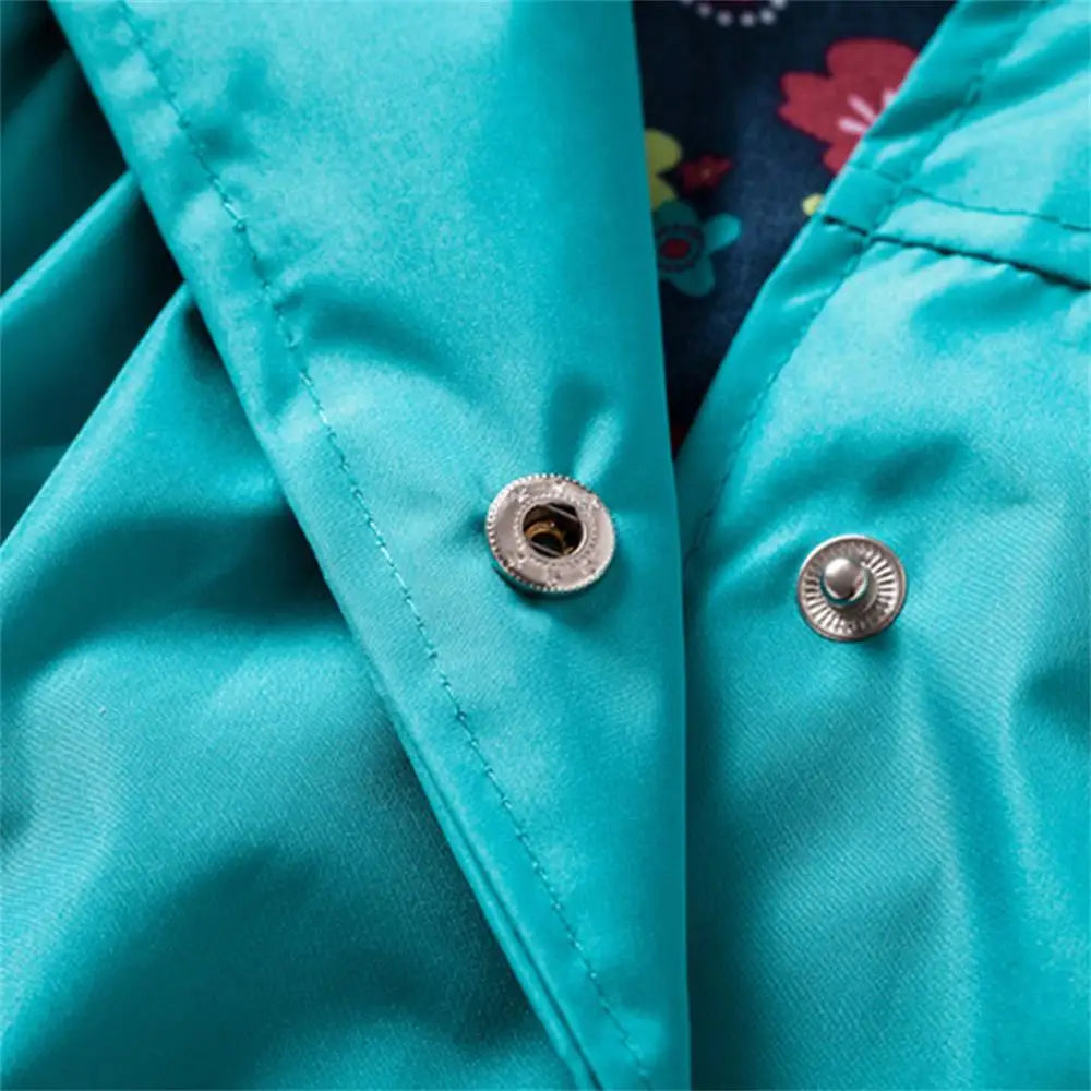 Children's Clothing Boys Girls Sets 2025 New Waterproof Raincoat Fashion Clothing Hooded Coat+Trousers 2 Piece Set 1-6 Years Old