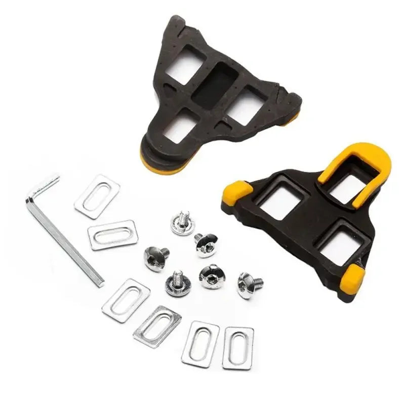 Self-locking Road Bike Pedal Cleat Mountain Bicycle Shoes Cleats Plate Clip for SPD SL System with Locking Plate MTB Accessories