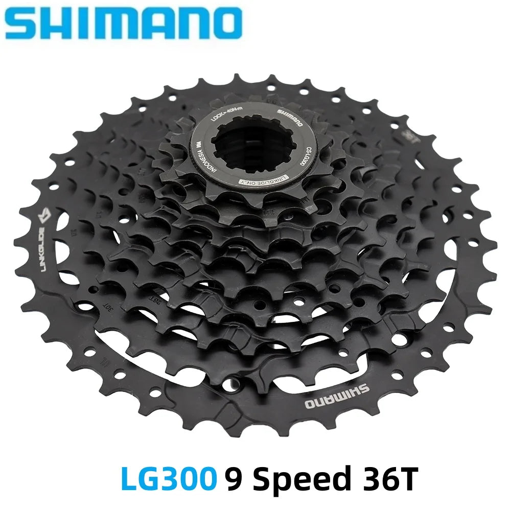 SHIMANO Cues LG300 MTB Bicycle Cassette 9 10 Speed Mountain Bike Freewheel 9S 10S 9V 10V 11-36T 41T 39T 48T