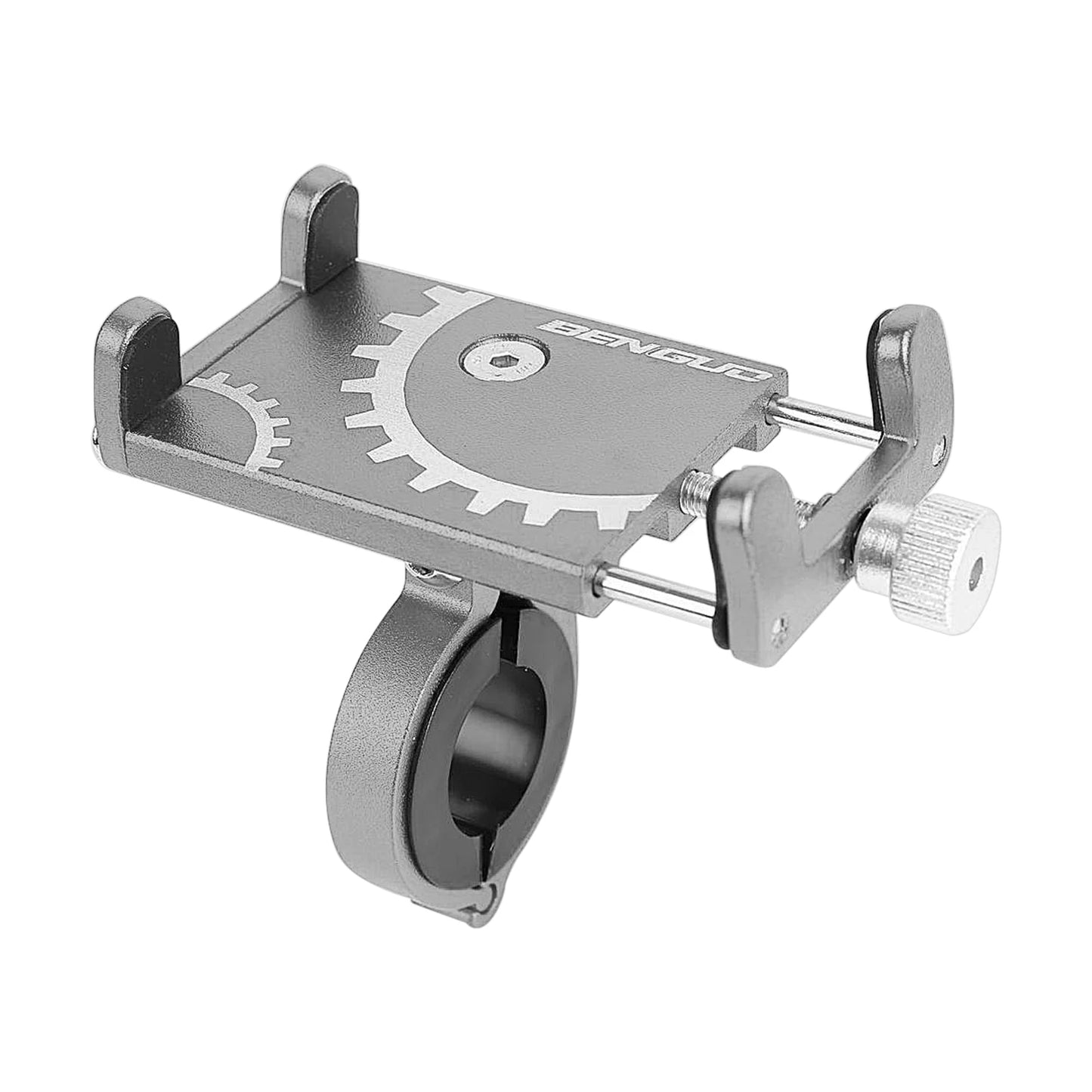 Universal Aluminum Alloy Mobile Phone Holder Adjustable Cell Phone Holder Aluminum Phone Clip Bike Bicycle Scooter Accessories