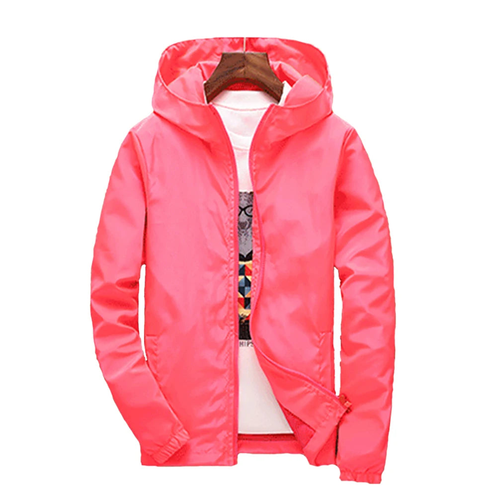 Camping Rain Coat Men Women Windbreaker Women Men Waterproof Jacket Cycling Protect Clothing Fishing Rain Wind Breaker Jacket