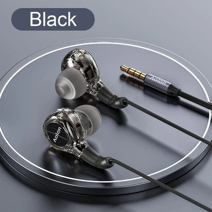 KHwatch RM680＆670 Wired Earphone HiFi Headset 3.5mm＆Type-C Music Earbuds Sport Headphone Bass Stereo Gaming Live Karaoke WithMic
