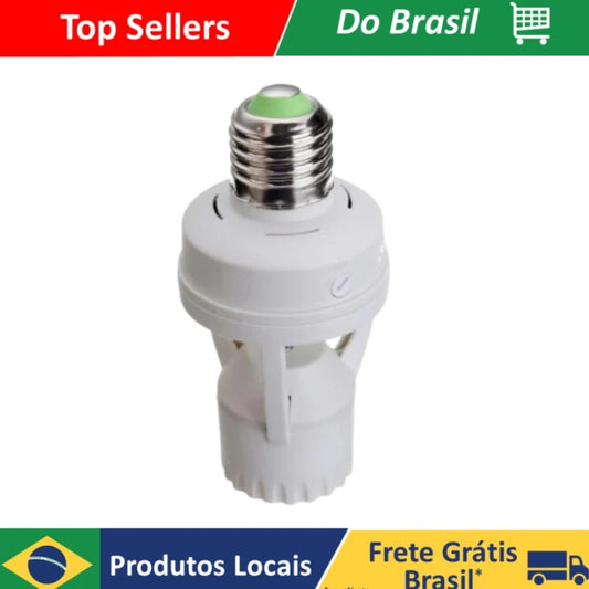 Presence Sensor With Photocell For E27 Socket Lamp