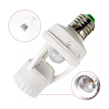 Presence Sensor With Photocell For E27 Socket Lamp