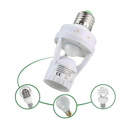 Presence Sensor With Photocell For E27 Socket Lamp