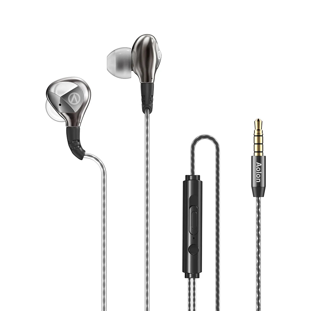 KHwatch RM680＆670 Wired Earphone HiFi Headset 3.5mm＆Type-C Music Earbuds Sport Headphone Bass Stereo Gaming Live Karaoke WithMic