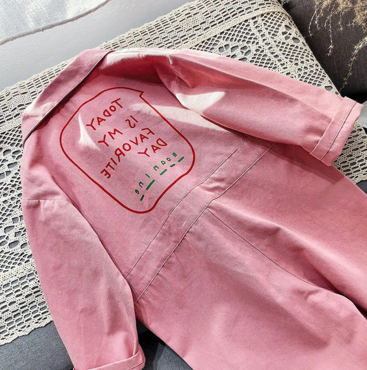 Children Clothing Jumpsuit 2020 Autumn New Cute Girls Casual Letter Tooling Denim Baby Kids Clothes Japanes & Korean Style 1-7 Y