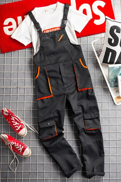 Work Overall Uniform Men‘s Working Coverall Welding Suit Car Repairmen Workshop Jumpsuit Mechanic Uniform Workwear overol hombre