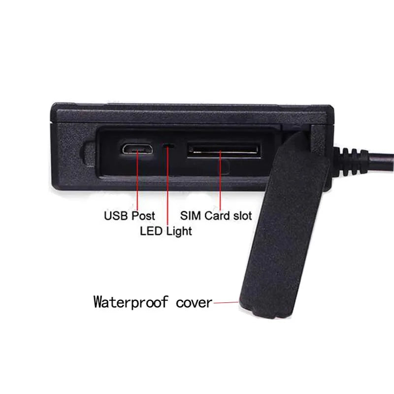 GPS Motorcycle Vehicle Car GPS GSM Tracker  Anti-lost Waterproof Real Time Tracking Locator Built-in Sensor Low Battery Alarm