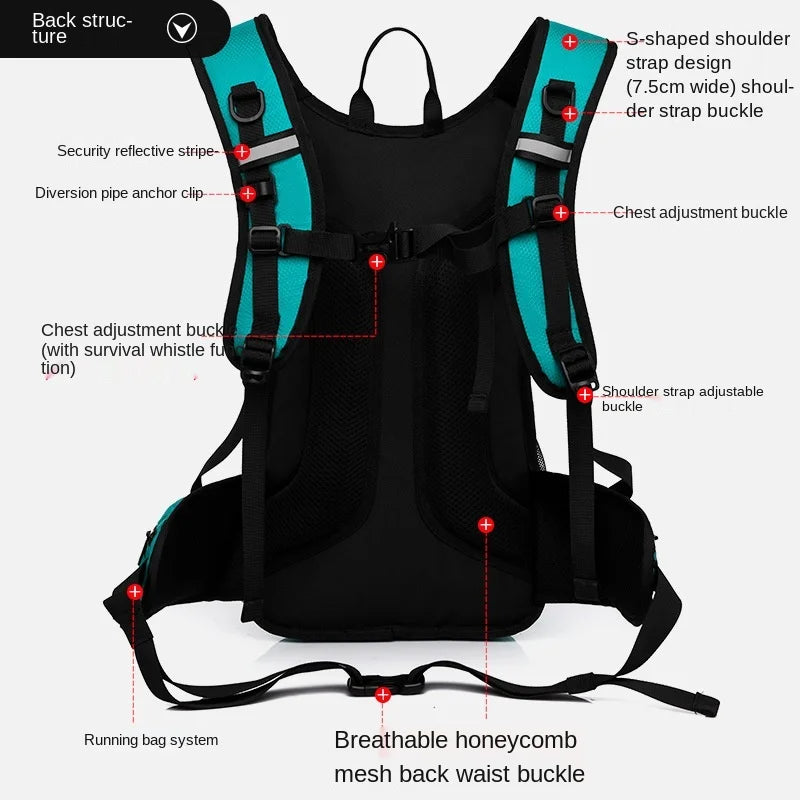 Cycling Ultralight Bag Outdoor Unsex Lightweight Breathable Waterproof Camping Backpack Bicycle Water Bag Rucksack  Camp Bags