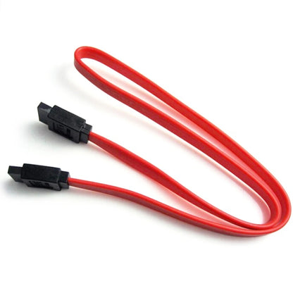10pcs/lot 7 Pin Straight SATA Cable for Computer Laptop Hard Drive 50cm SATA Cable