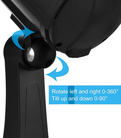 Dummy camera cctv video surveillance cameras w/ wifi antenna infared IR LED flashing battery powered security fake camera