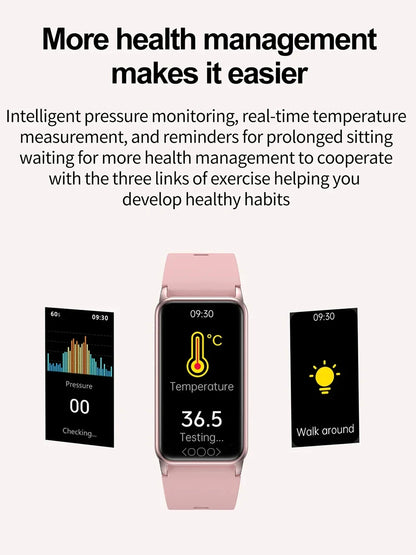 2025 New ECG+PPG Smart Watch Men Heart Rate Uric Acid Blood Fat Call Reminder Health Smartwatch Women Waterproof For Xiaomi IOS