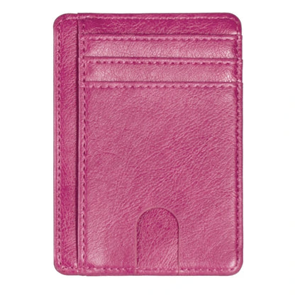Slim RFID Blocking Leather Wallet Credit ID Card Holder Purse Money Case for Men Women Fashion Bag N15 19 Dropship