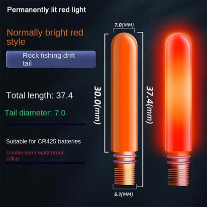 Sensor Color Change LED Fishing Smart Float Top Super Bright Electronic Floats Buoy Ultra Sensitive Night Fishing Float Top