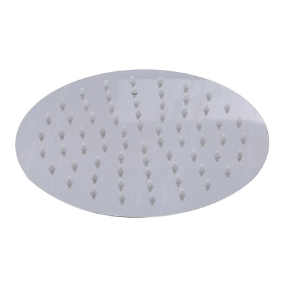 Rainfall Shower Head 10/8/6 Inch Stainless Steel Ultra-thin Waterfall Shower Heads Rainfall Shower Head Rain Square Round