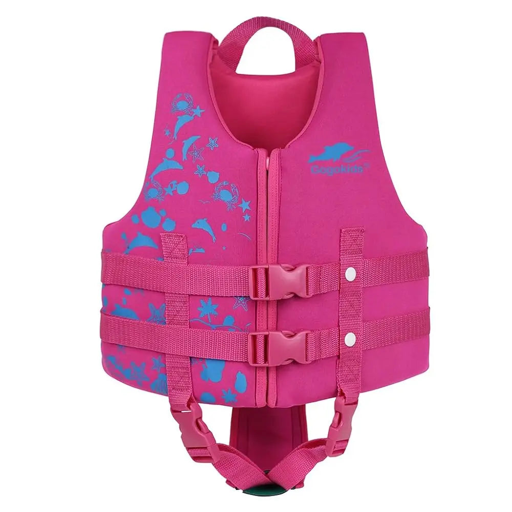 Gogokids Kids Swim Vest Float Jacket Boys' and Girls' Floaties Swimsuit Buoyancy Swimwear