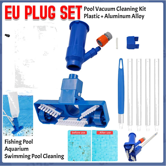 Pool Vacuum Jet Underwater Cleaner Kits Pool Vacuum Cleaning Kit Portable Fountain Cleaner Tools Durable Swimming Cleaning Tools