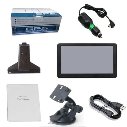 Bayerley Car GPS NavigationX20-2 7 "8G + 256M Multi-functional Touch Screen IGO Map Comes with Language and Voice Gps Navigation