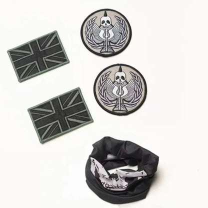 Call of Duty 6 Cosplay Clothing Same Jacket Tf141 Team Uniform Ghost Combat Suit Ghost Jacket Hoodies for Men and Women