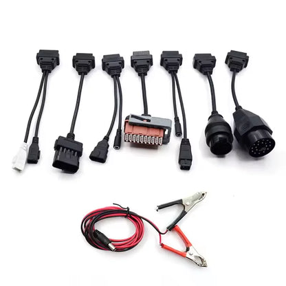Hot Sale Full Set 8 PCS Car/Truck Cables For Tnesf Delphis Orpdc VdIJk Autocoms Pro WOW CDP Vd TCS Cdp Pro Plus Diagnostic Tools