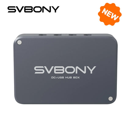 Svbony SV241 Micro DC +USB HUB Box High-speed Readout Output Type-C Interface Power Indicator Lights for Astrophotography
