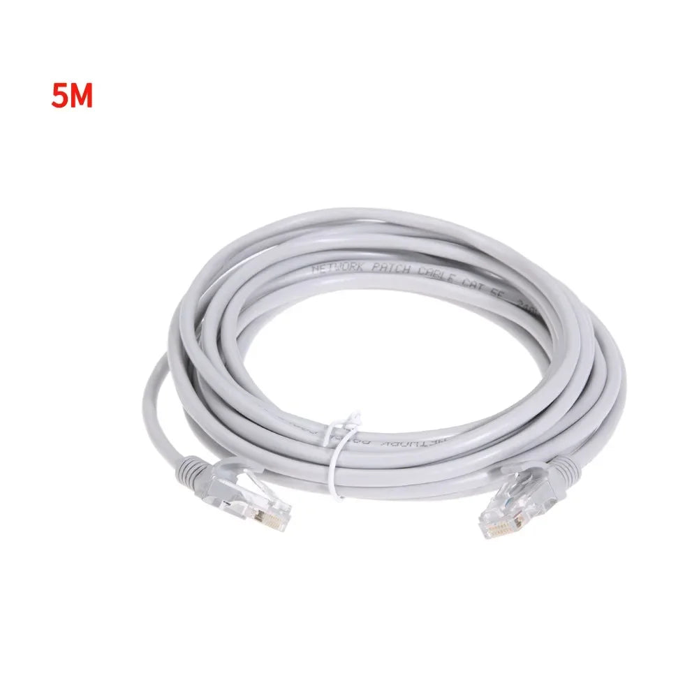 1/2/3/5/10/15/20M Ethernet Cable High Speed RJ45 Internet Cable LAN Network Wire Internet Lead Cord Router Computer Cable
