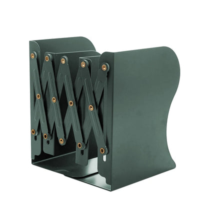 4 Color Telescopic Book Stand,Folding Bookshelf,Metal Book Stand Scalable Metal Bookends Desk Book Organizing, Student Supplies