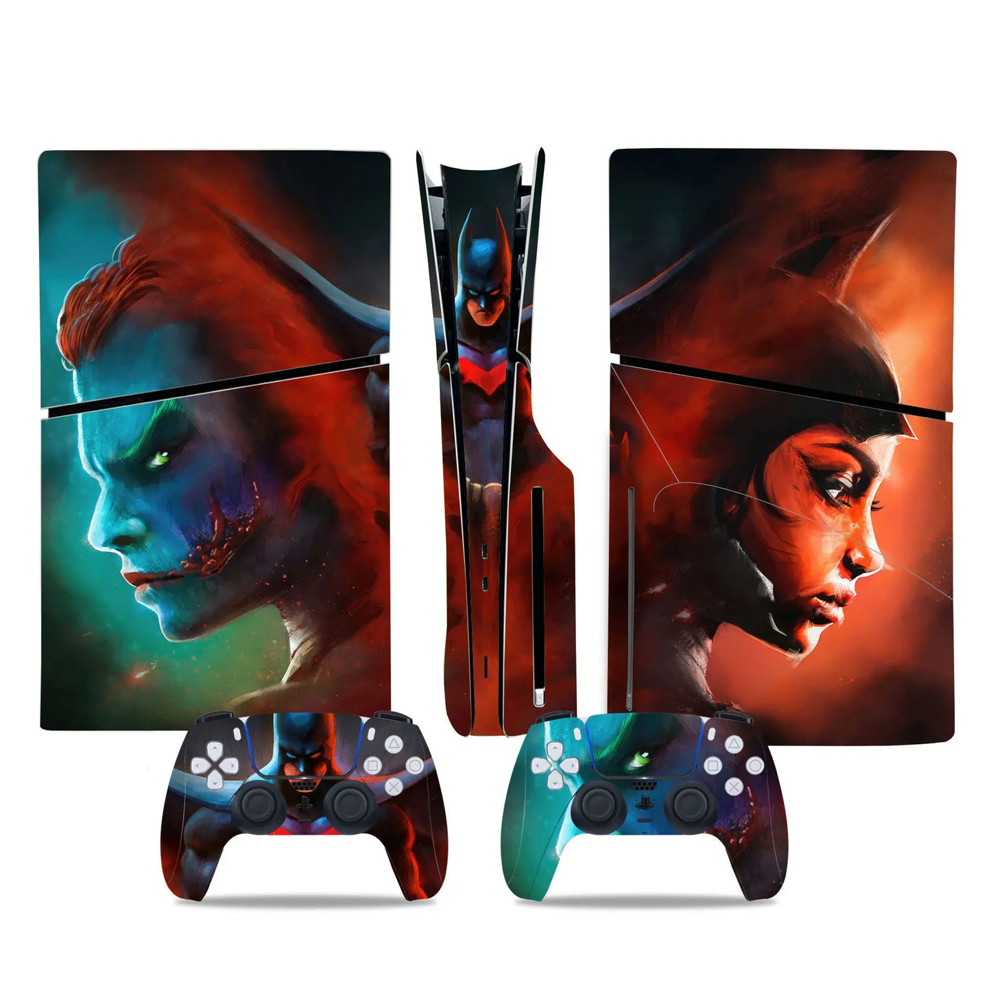 For PS5 Slim: Call of Duty Modern Warfare PVC Skin Sticker for Console & Controller Air-release Vinyl, Disc & Digital Edition