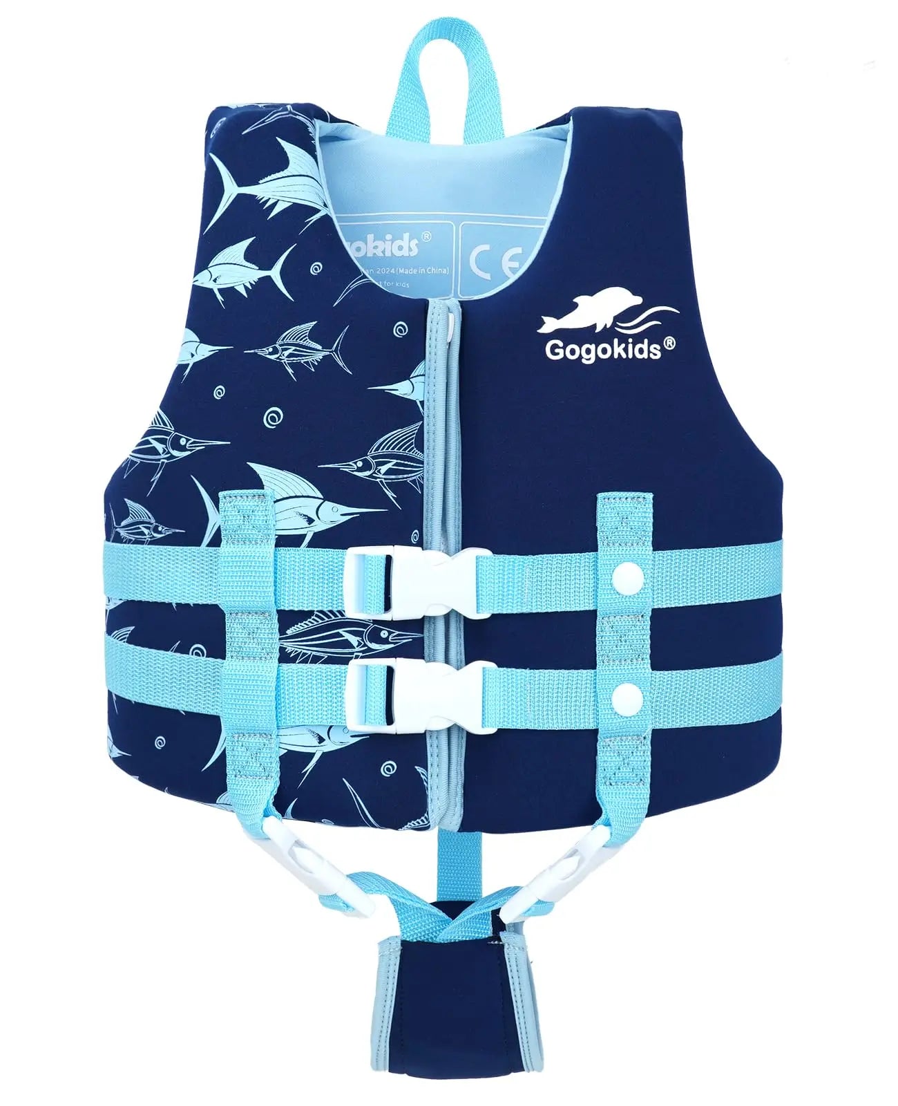 Gogokids Kids Swim Vest Float Jacket Boys' and Girls' Floaties Swimsuit Buoyancy Swimwear