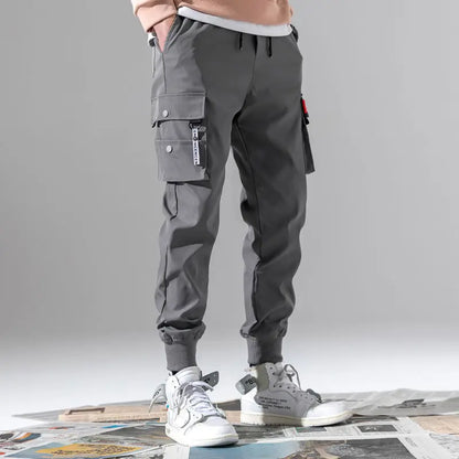 Pantalones Cargo para hombre, pantalones deportivos de moda para correr, pantalones Cargo casuales, pantalones de chándal para g