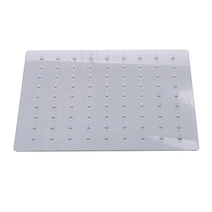 Rainfall Shower Head 10/8/6 Inch Stainless Steel Ultra-thin Waterfall Shower Heads Rainfall Shower Head Rain Square Round